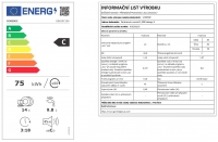 Myčka Gorenje GS620C10S informační list